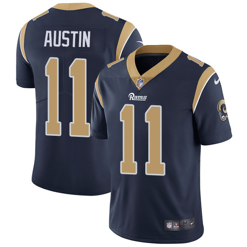 Nike Rams #11 Tavon Austin Navy Blue Team Color Youth Stitched NFL Vapor Untouchable Limited Jersey - Click Image to Close